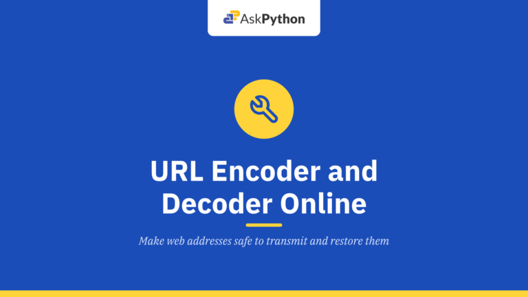 URL Encoder and Decoder Online Free