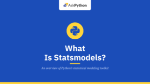 What is Statsmodels?
