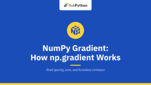 NumPy Gradient: How np.gradient Works on N-dimensional Arrays